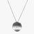 Silver Organic Necklace