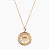 Howard Sunburst Necklace on Cable Chain