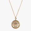 Gold Morehouse College Sunburst Necklace