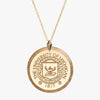 Michigan Florentine Crest Necklace