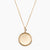 Custom Sunburst Necklace in Cavan Gold and 14K Gold
