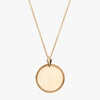 Custom Florentine Necklace Petite in Cavan Gold and 14K Gold