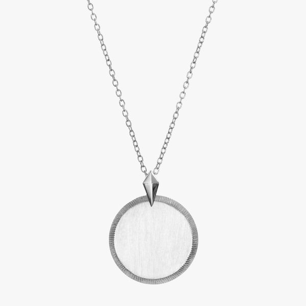 Custom Florentine Necklace Petite in Sterling Silver