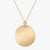 Back of Custom Florentine Necklace in Cavan Gold and 14K Gold