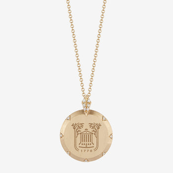 College of Charleston 7-Point Diamond Pendant