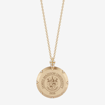 JMU 7-Point Diamond Pendant