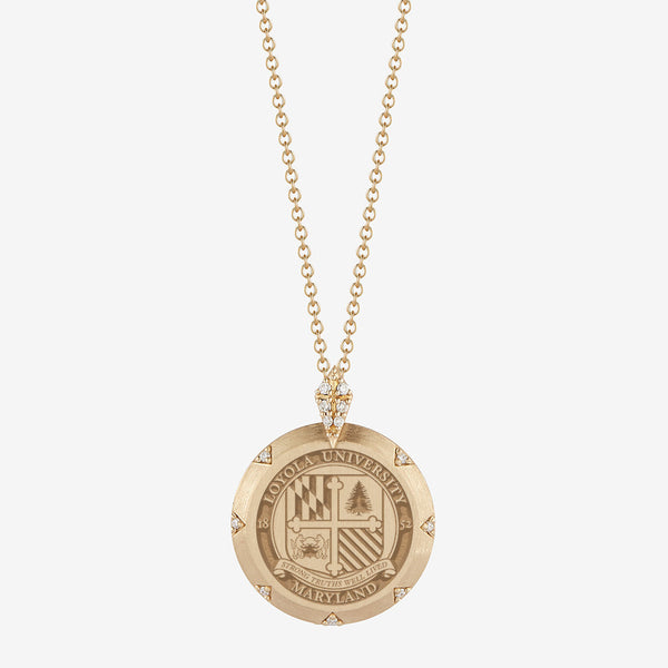 Loyola of Maryland 7-Point Diamond Necklace