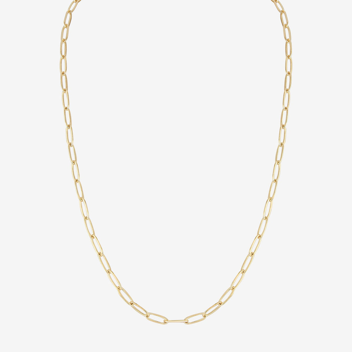 Gold Large Link Chain Choker