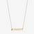 MMXXVI 2026 Horizontal Bar Necklace