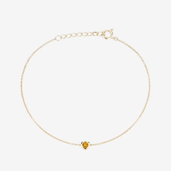 Citrine Gemstone Bracelet