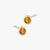 Citrine Bezel Studs (Pair)