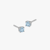 Aquamarine Stud Earrings