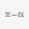 Aquamarine Stud Earrings