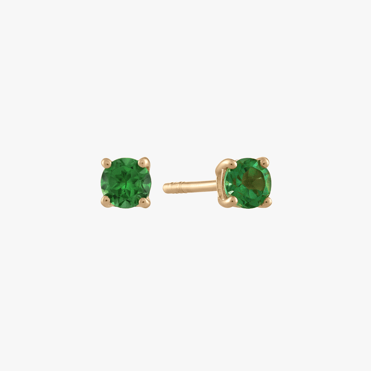Emerald Stud Earrings