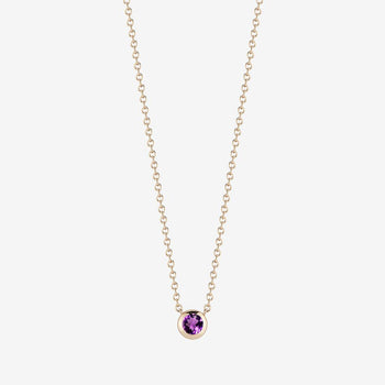 Amethyst Gemstone Necklace