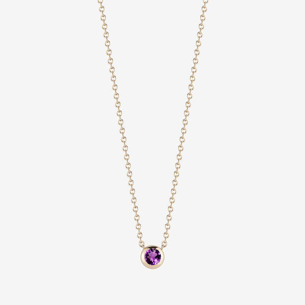 Amethyst Gemstone Necklace