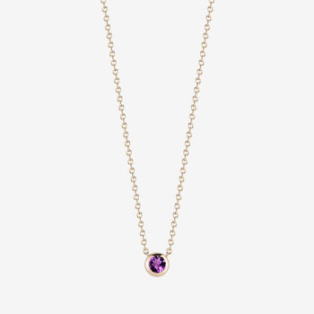 Amethyst Gemstone Necklace