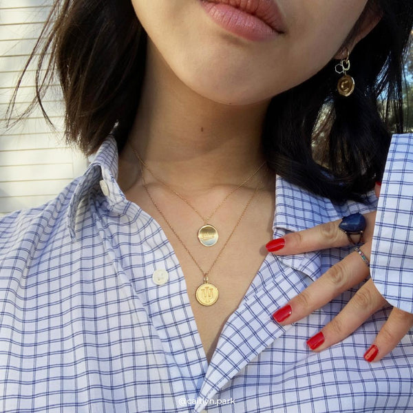 Indiana Logo Sunburst Pendant