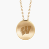 Wisconsin Logo Necklace