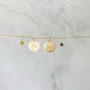 Purdue Florentine Pendant with gemstones