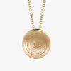 Alpha Kappa Psi Crest Organic Necklace