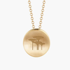 TCU Frog Fountain Necklace