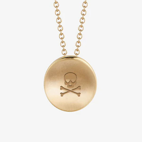 Tri Sigma Skull Necklace
