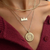 BC Florentine Pendant on figure