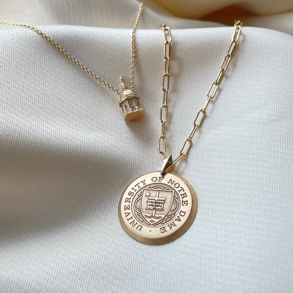 Notre Dame Florentine Pendant