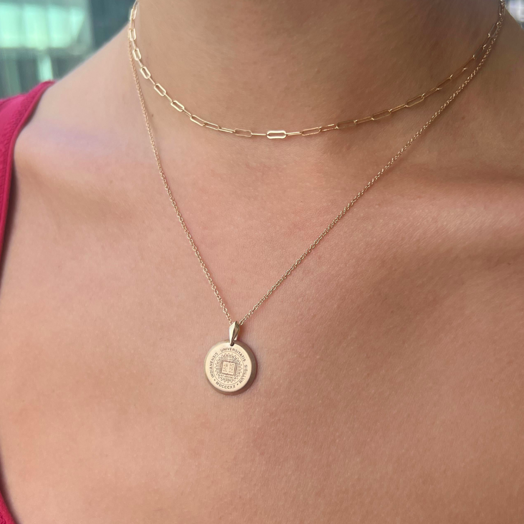 Indiana Florentine Crest Pendant