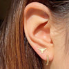 UT Longhorn Stud Earring