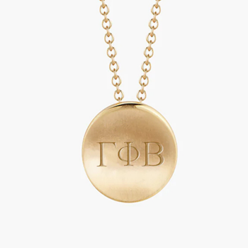 Gamma Phi Beta Letters Necklace