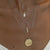 LSU Logo Florentine Pendant on figure