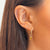Citrine Mini U Earring Bundle on figure
