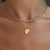 Kentucky UK Necklace on figure