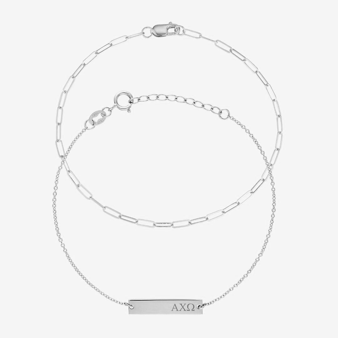 Alpha Chi Omega Bracelet Bundle