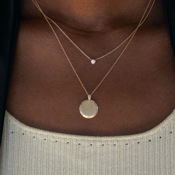 Florida Seal 7-Point Diamond Necklace