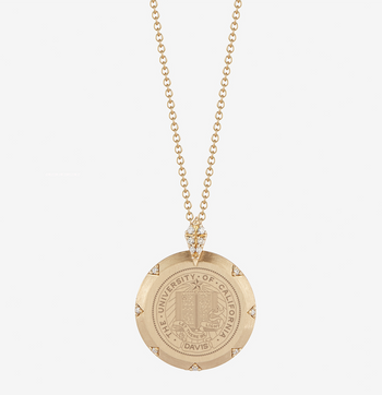 UC Davis 7-Point Diamond Pendant
