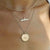 Penn State Florentine Pendant on figure