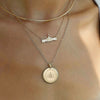 Penn State Florentine Pendant on figure