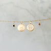 Utah Sunburst Pendant with gemstones
