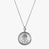 Sterling Silver Alpha Delta Pi ADPi Sunburst Crest Necklace