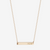 Alpha Epsilon Phi Horizontal Bar Necklace