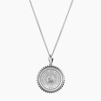 Alpha Kappa Psi Sunburst Crest Pendant