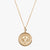 14K Gold and Cavan Gold University of Alabama Sunburst Necklace