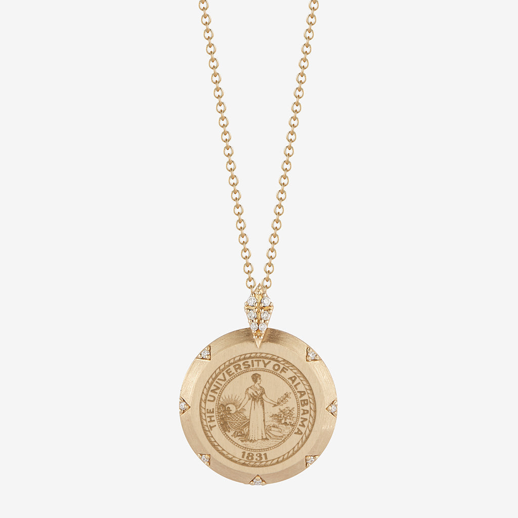 Alabama 7-Point Diamond Pendant