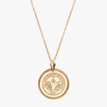 Alabama Seal Florentine Necklace Petite