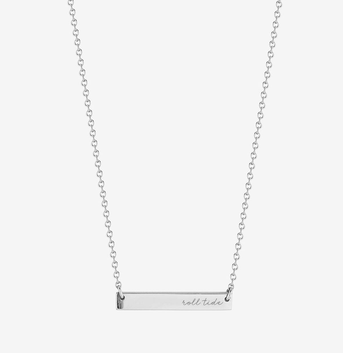 Alabama Roll Tide Horizontal Bar Necklace