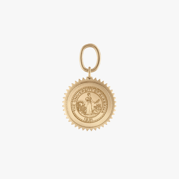 Alabama Sunburst Charm Gold 