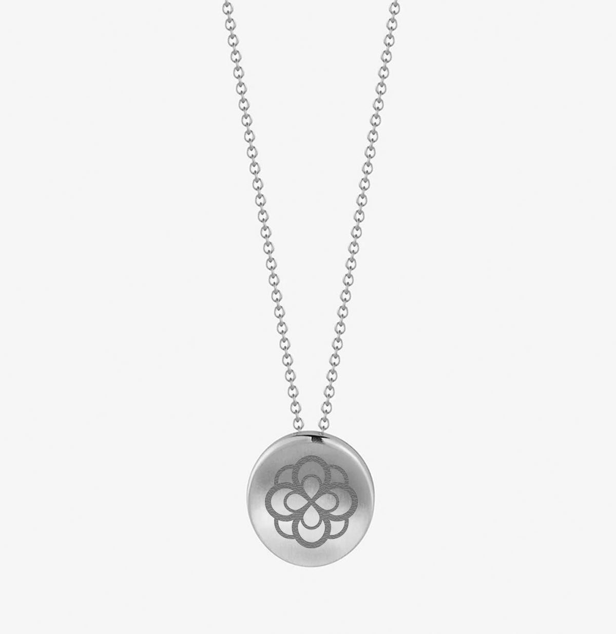 Alpha Omicron Pi Rose Necklace